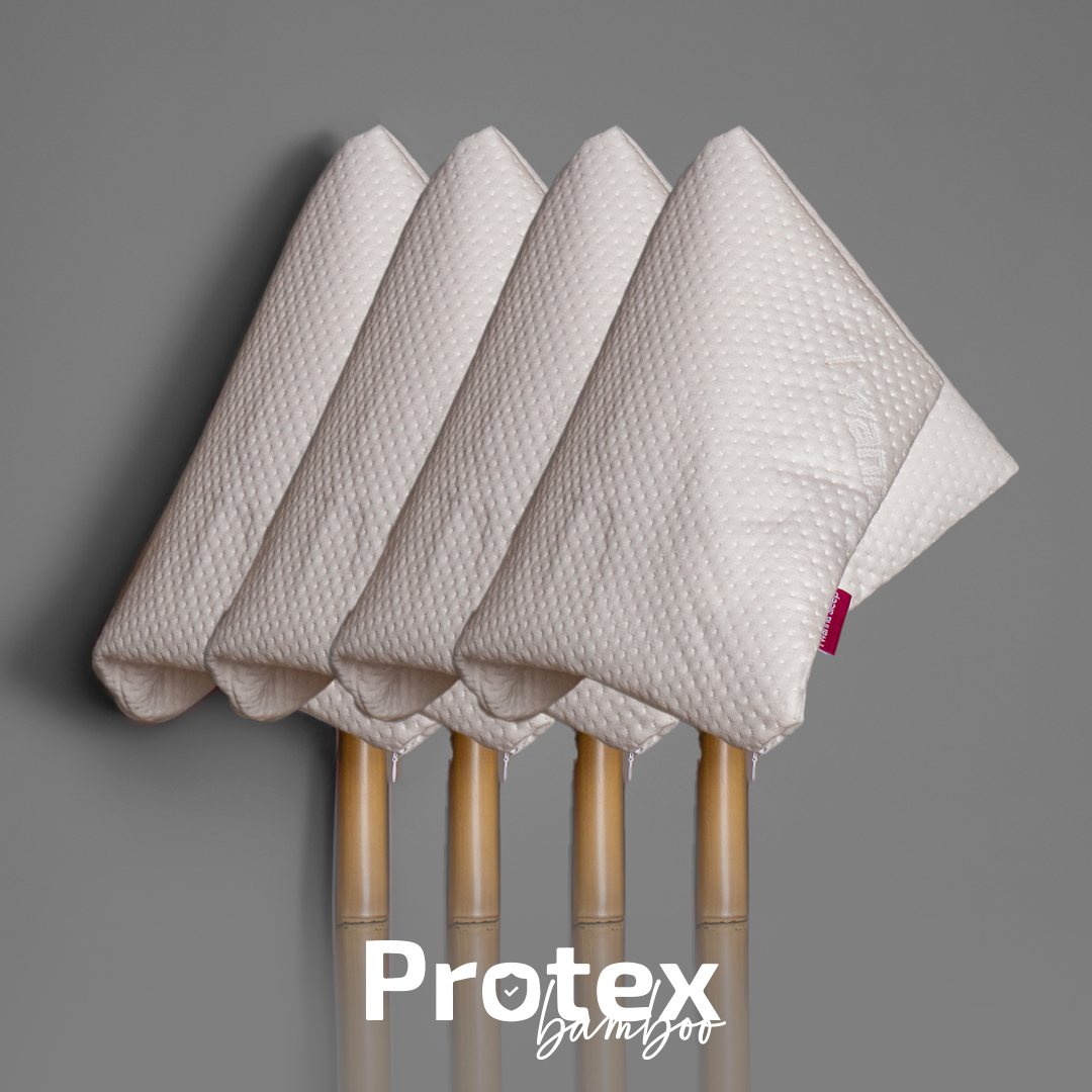 Kit 4 Protetores de Travesseiros Protex Bamboo ™